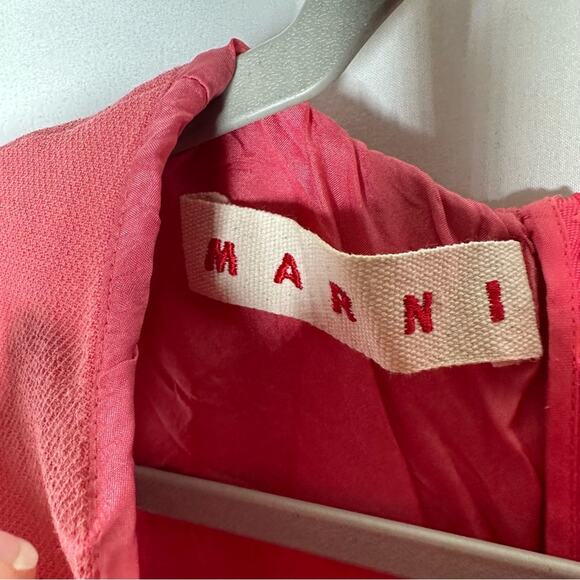 MARNI Virgin Wool Crew Neck Top in Size 2 - Picture 2 of 4